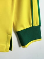 طقم منتخب البرازيل موسم 1998 اصفر كم طويل