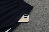 طقم تدريب صيفي منتخب فرنسا 2024-2025 سماوي