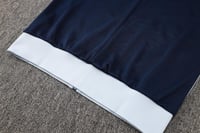 طقم تدريب شتوي منتخب فرنسا 2024-2025 ابيض سحاب كام...