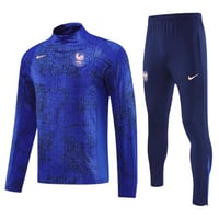 طقم تدريب شتوي منتخب فرنسا 2025-2026 ازرق