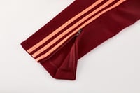 طقم تدريب شتوي روما 2024-2025 ابيض سحاب كامل