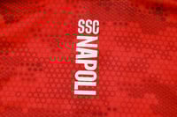 طقم تدريب شتوي نابولي 2024-2025 احمر سحاب كامل