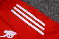 طقم تدريب ارسنال 2025-2026 احمر سحاب كامل