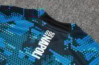 طقم تدريب شتوي نابولي 2024-2025 اسود