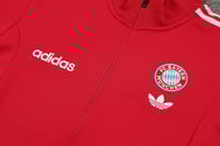 طقم تدريب شتوي بايرن ميونخ 2024-2025 احمر سحاب كام...