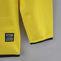 طقم برشلونة موسم 2008-2009 اصفر كم طويل