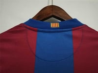 طقم برشلونة موسم 2007-2008 احمر كم طويل