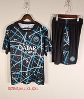 طقم تدريب صيفي انتر ميلان 2025-2026 اسود