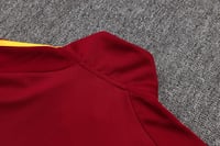 طقم تدريب ارسنال 2025-2026 احمر سحاب كامل