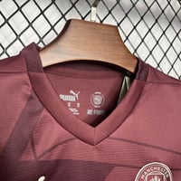 طقم مانشستر سيتي الثالث 2024-2025 اطفال