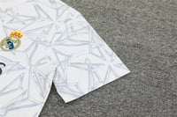 طقم تدريب صيفي ريال مدريد 2024-2025 ابيض