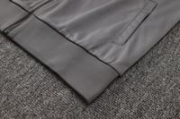 طقم تدريب شتوي توتنهام 2024-2025 رمادي سحاب كامل