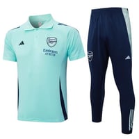 طقم تدريب صيفي بولو ارسنال 2024-2025 سماوي