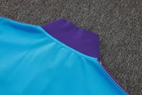 طقم تدريب شتوي ريال مدريد 2025-2026 ازرق سحاب كامل