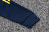 طقم تدريب شتوي بوكا جونيور 2025-2026 كحلي سحاب كام...