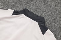 طقم تدريب شتوي ريال مدريد 2024-2025 رمادي سحاب كام...