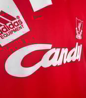 طقم ليفربول موسم 1991-1992 احمر