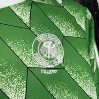 طقم منتخب المانيا موسم 1988 اخضر كم طويل