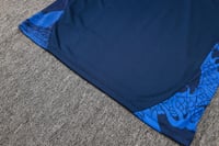 طقم تدريب صيفي بولو ريال مدريد 2024-2025 ازرق