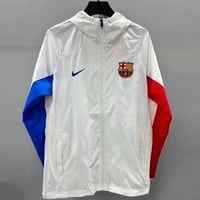 جاكيت برشلونة ابيض 2025-2026