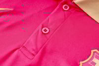 طقم تدريب صيفي بولو برشلونة 2024-2025 احمر