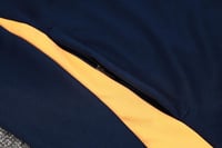 طقم تدريب شتوي ريال مدريد 2024-2025 كحلي سحاب كامل