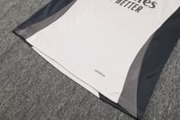 طقم تدريب شتوي ريال مدريد 2024-2025 رمادي