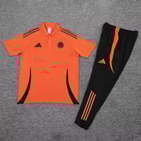 طقم تدريب صيفي بولو منتخب كولمبيا 2024-2025 برتقال...