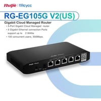 موجه (Reyee RG-EG105G V2) 5 منافذ جيجابت مع دعم ال...