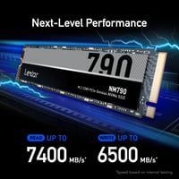 قرص تخزين Lexar NM790 SSD بسعة 1 تيرابايت – M.2 NV...