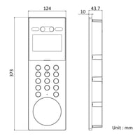 جهاز Hikvision DS-KD9203-E6 – محطة باب IP مع التعر...