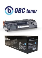 خرطوشة حبر OBC متوافقة مع HP 201A - سماوي