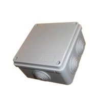 PVC WATERPROOF BOX 10/10 علبة بلاستيك 10*10