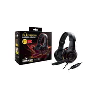 HEADPHONE GENIUS HS- G600V GAMING BLACK - سماعات
