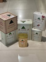 مجموعة شاي أبو جبل تلقيمة أو تعليقة