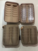 حافظة مع كاسات الشاي مقاومة للصدمات