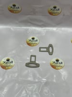 ممسك حزام الأمان لقفل الصوت بلاستيك مزدوج حبتين