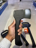 فأس البرق من الفولاذ الكربوني مقبض من الألياف الزج...