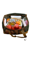 حقيبة حفظ الخضار والفواكة شبك شخال بسحاب ٤٠/٢٥-١٩...