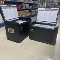 ثلاجة سيارة تبريد وتجميد من توبيز مع سلك بيت أو سي...