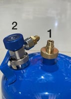 الوصلة الاحترافية الذهبية مع التحويلة الزرقاء من د...