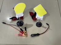 لمبة ليد أبيض بقوة 680 لومينز مع قاعدة مغناطيس وعم...