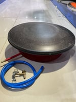 موقد نار تركي بقاعدة مع صاجة سراميك مقوسة مناسبة ل...