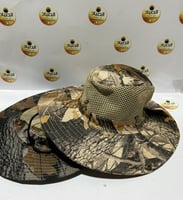 قبع صيد مموه ومزود بشبك شخال للتهوية بولستر 100٪