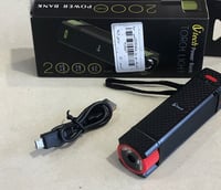 كشاف لِيَد 3 اضاءات مع بنك بور لشحن الجوالات