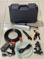 مكينة غسيل و رشاش ماء 45 واط مع لي 10 متر وفلتر ور...