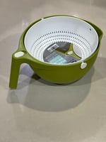 مصفاة وشخال بلاستيك قطعتين متحركة 1,2 لتر