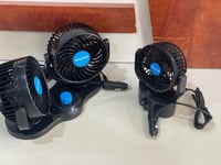 مروحة تبريد تعمل على الولاعة 12فولت سرعتين