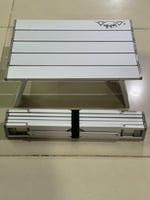 طاولة ألمنيوم قابلة للطي 40/29 وارتفاع 12,5 سم