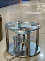 موقد غاز دائري مع جراب ويعمل على دبات السنه بطول م...